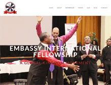 Tablet Screenshot of embassyif.org